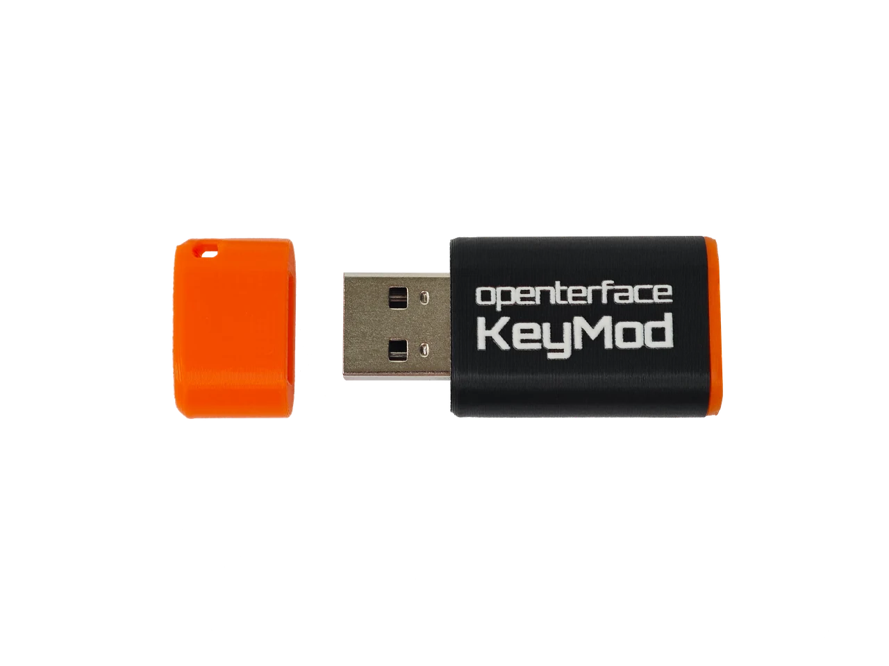 KeyMod Plus USB-A dongle, transparent product shot